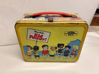 Kid Power 1974 American metal Lunchbox vintage used