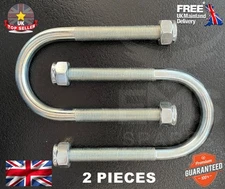 FORD TRANSIT 60MM LEAF SPRING U BOLT MK7 FOR UP TO 2+1 UBOLT SET OF 2 - 1371240