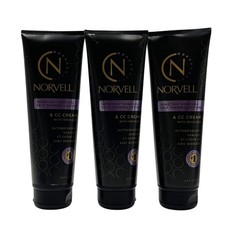 Norvell Venetian Gradual Self Tanning Lotion  CC Cream Bronzer 8.5 fl.oz-3 Pac
