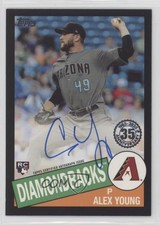 2020 Topps 1985 Topps Baseball Auto Black /199 Alex Young #85A-AY Auto lz7