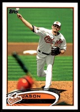 Jason Hammel 2012 Topps Update #US186 Orioles MLB READ FREE SHIP AutographDen