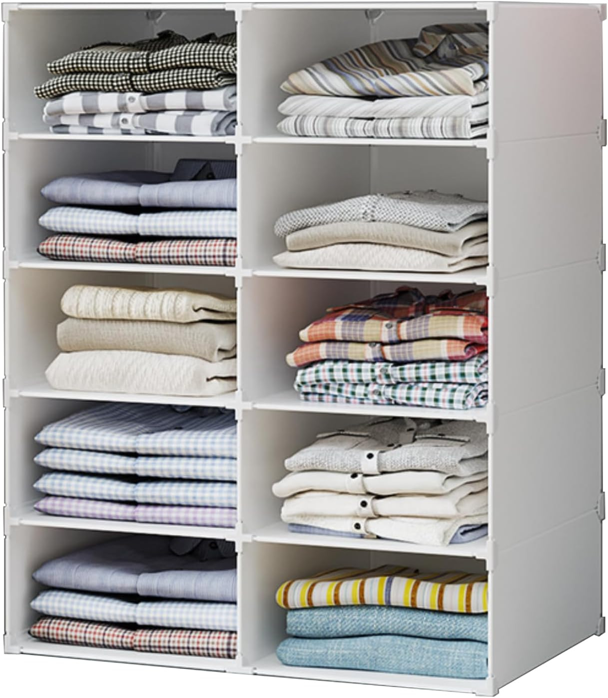 Scaffale Armadio Modulare: Organizzatore Vestiti 100% Personalizzabile