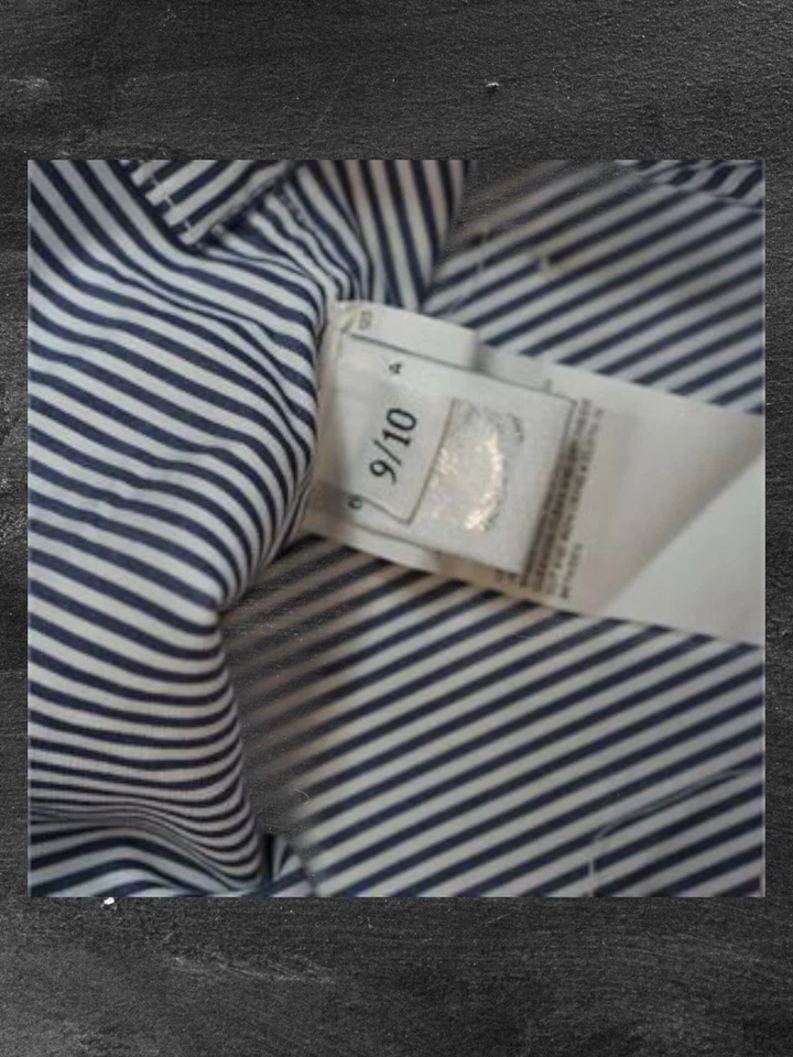 Camisa Dolce and Gabbana para niño con botones de guinga talla 10-12 Foto 2 de 4