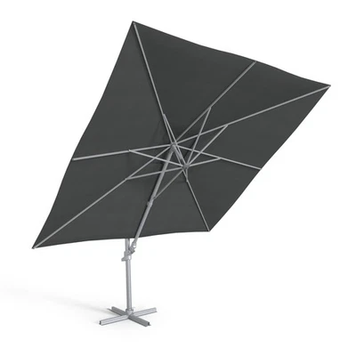 Kettler Ampelschirm Sonnenschirm EASY MOVE 300x300cm silber NEUHEIT