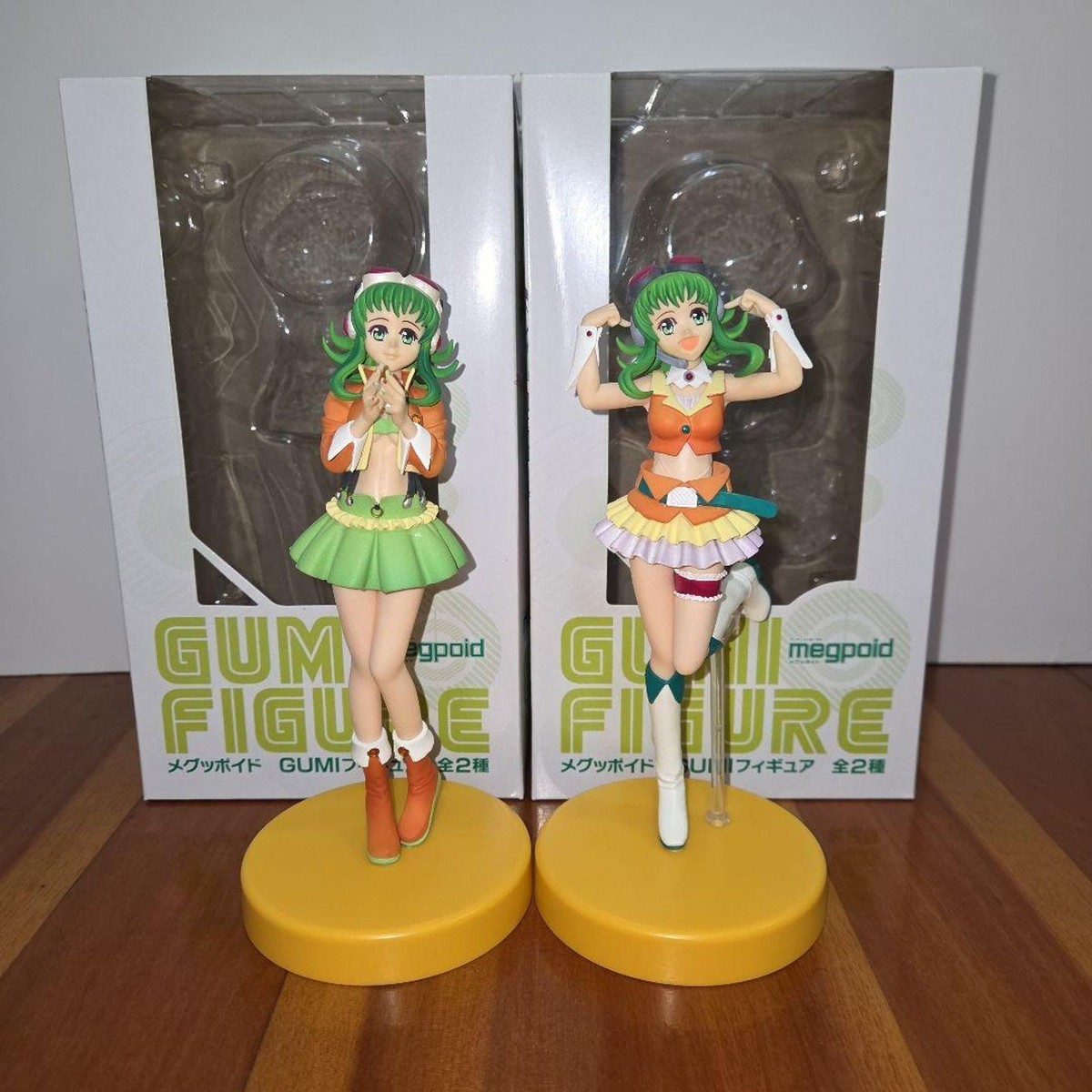 GUMI VOCALOID megpoid メグッポイド フリュー Megpoid Gumi Figure Set - 2 Types - Vocaloid Anime Prize Figure | eBay