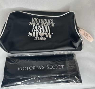 Victoria's Secret Fashion Show 2012 Cosmetic Makeup Bag With Brushes NWT