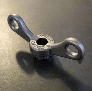 Park Tool BBT-10.2 Crank Adjusting Cap Silver NO PACKAGE