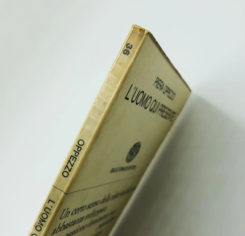L’Uomo Qui Presente - Piera Oppezzo - Einaudi Poesia 1966 - Immagine 4 di 4
