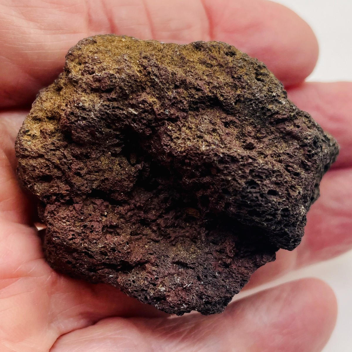 Volcanic Cinder 46g Natural Display Specimen | 60x44x31mm | Brown