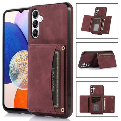 Flip Leather Wallet Phone Case For Samsung Galaxy A56 A36 A26 A17 A16 A07 A06