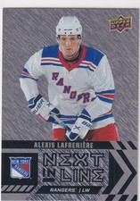 20/21 UD OVERTIME ALEXIS LAFRENIERE NEXT IN LINE RC ROOKIE INSERT #1