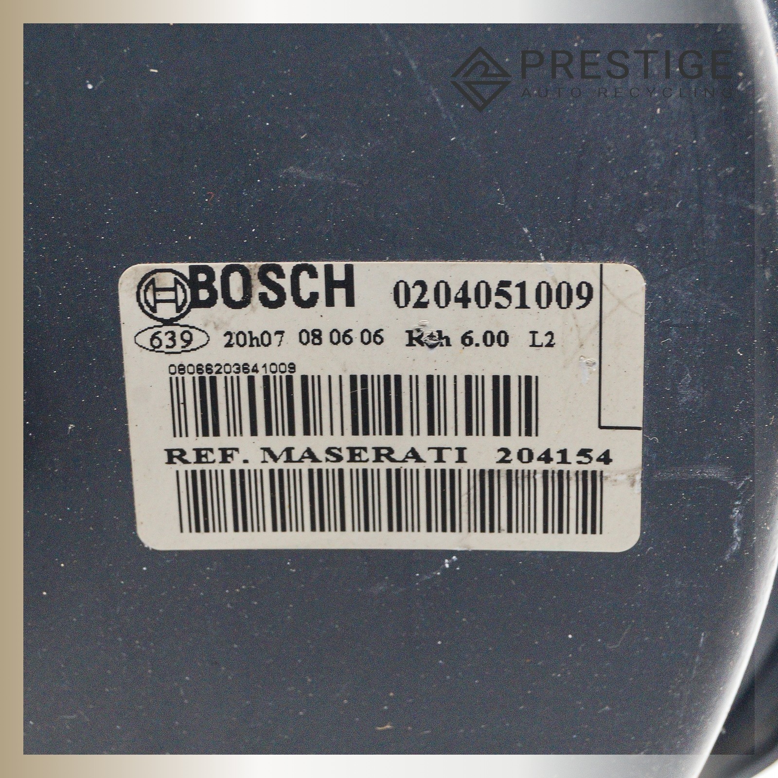 2003-2008 MASERATI QUATTROPORTE Power Brake Booster 0204051009