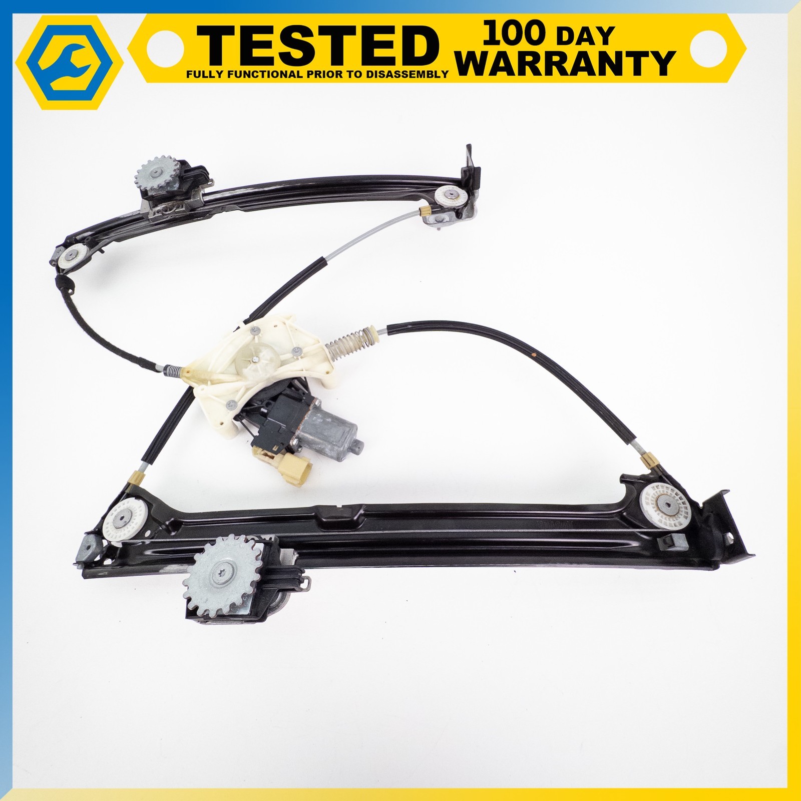 14-19 MASERATI QUATTROPORTE FRONT LEFT SIDE WINDOW REGULATOR MOTOR ASSEMBLY OEM