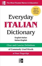Everyday Italian Dictionary by Collins (English) Paperback Book