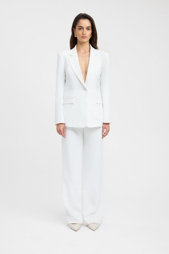 Kookai Oyster Pocket Blazer Jacket Natural White Work Wear Hens Event Size 36 8 - Picture 5 of 12