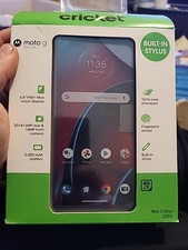 Cricket Wireless Motorola Moto G Stylus 2022 6.5"HD/50Mp/128GB/4GB Blue Phone