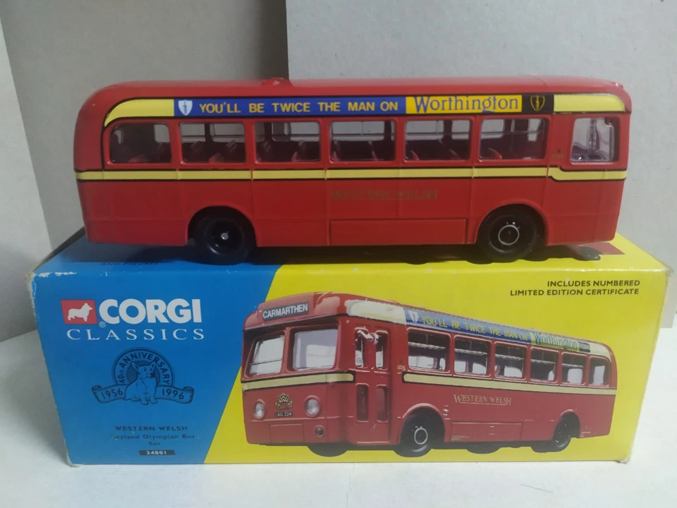 Autobús Leyland Olympian , Western Welsh , Corgi Classic 34001 . Escala 1/50 - Imagen 2 de 4