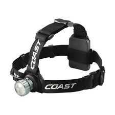 COAST HL45 HEAD TORCH DUAL COLOUR LED LIGHTWEIGHT WEATHERPROOF IP54