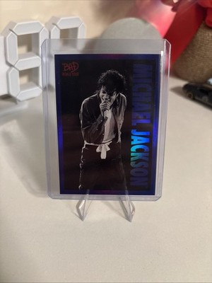 2025 Michael Jackson Bad World Tour Keepsake Blue Holo #61
