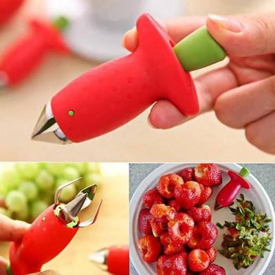 Strawberry Huller Tomato Stalk Remover Pineapple Cutter Fruit Prep Tool