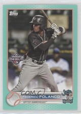 2022 Topps Pro Debut Aqua 36/75 Federico Polanco #PD-190 0a3
