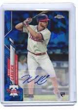 2020 Kyle Garlick Topps Chrome Sapphire Auto RC #RA-KG (H351) $6 MAX SHIP