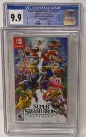 CGC Graded Super Smash Bros. Ultimate NEW Switch (1014359001, 9.9 A++)