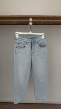 Levi's 501 Original Crop Women's 24x26 Button Fly High Rise Straight Leg