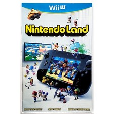  Manual Only Nintendo Land - Nintendo Wii U Tested Original 180 Day Guarantee