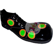Mexican Professional Black Clown Shoes Zapato Para Payaso Made In Mexico