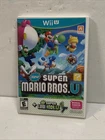 New Super Mario Bros. U + New Super Luigi U (Wii U, Nintendo)No Manual -Tested🔥