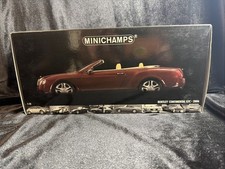 2006 Minichamps Bentley Continental GTC 1/18th RED