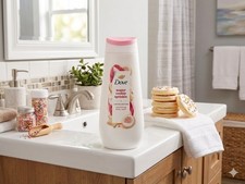 Dove Limited Edition Holiday Treats Body Wash Sugar Cookie Sprinkle for Deep Nou