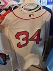 New ListingDavid Ortiz Boston Red Sox #34 Signed Jersey MLB Baseball Original
