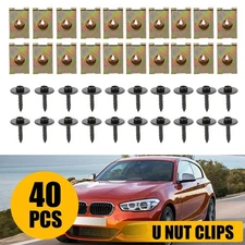 Engine Splash Shield Guard Bumper Hardware Kit Body Bolt Screw U-nut Clip Rivet