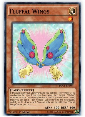 Fluffal Wings - DOCS-EN009 - Common - 1st Edition - Lightly Played