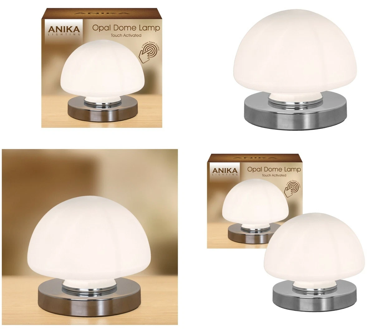 Dome touch lamp deals