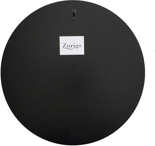 Zorigs, Handcrafted Glass Mosaic Decorative Wall Mirror, 24" Round Wall Mirror o - Picture 3 of 3