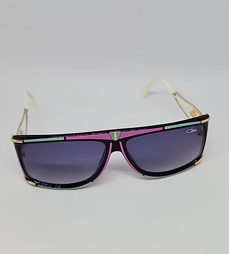 Gafas de sol CAZAL modelo 866 rosa y verde azulado DE COLECCIÓN - unisex de los años 80 Foto 4 de 4