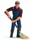 NEW SCHLEICH 13451 Farmer 9.0cm Tall - RETIRED