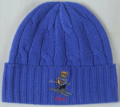 Polo Ralph Lauren Collectable Royal Blue Skiing Teddy Bear  display picture 1