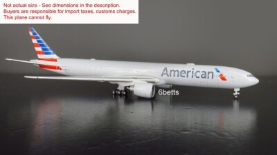 Herpa 1/500 American B777-300ER N736AT 523950-003 Metal Model Plane PP5