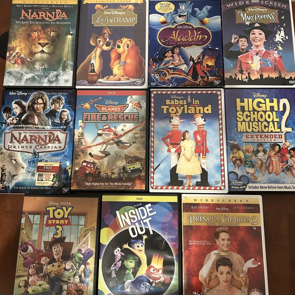 Walt Disney Bundle Large Lot of 22 Herbie Toy Story Narnia Babes in Toyland - Image 4 of 4