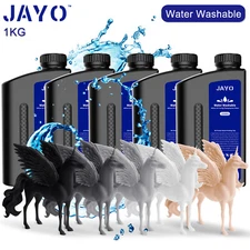 JAYO 1KG Water Washable 3D Printer Resin Photopolymer 405nm Fast UV Curing LCD
