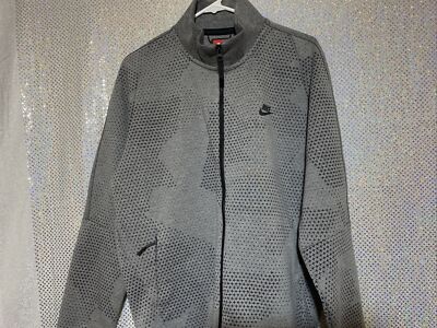 きページ LARGE 🆕 Nike Tech Fleece GX 1.0 Grey Men's Jacket Pullover Full