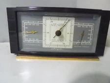 Vintage Bakelite AIRGUIDE Desk Barometer Temperature & Humidity Weather Station
