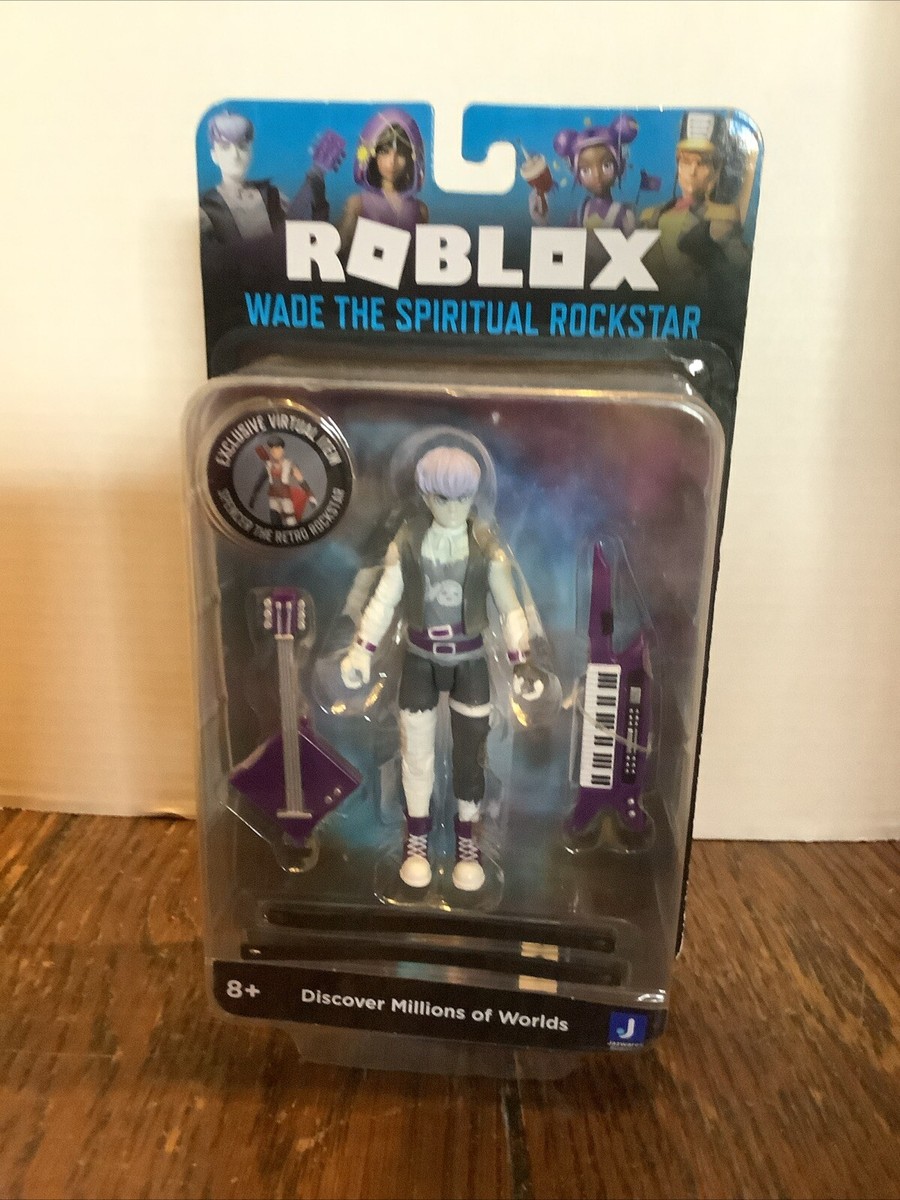 NEW Roblox Spiritual Rocker Wade w/ Guitar Keyboard & VR Spencer