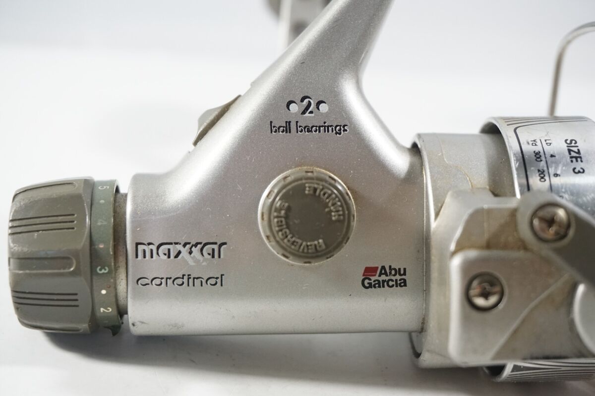 Vintage Abu Garcia Cardinal MAXXAR3 Spinning Reel, FREE 2-3 Vintage Abu Garcia Cardinal MAXXAR3 Spinning Reel, FREE 2-3