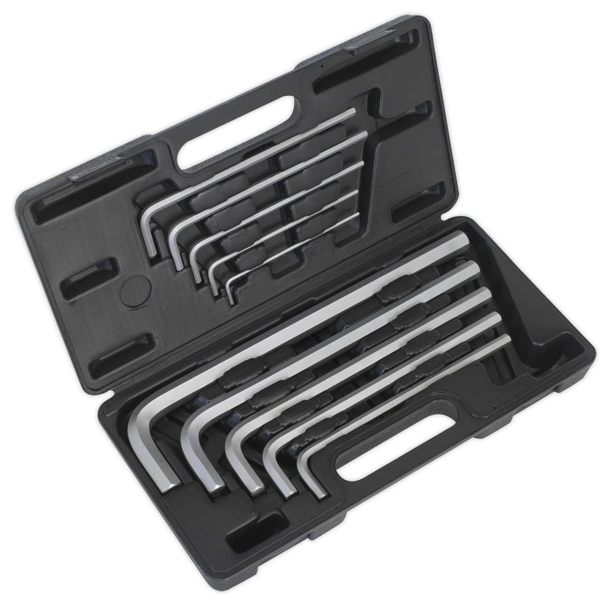 Sealey AK6143 Jumbo Hex Key Set 10pc Extra-Long Metric - Image 13