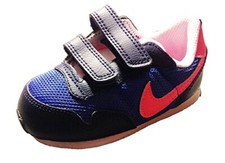 Nike Toddler Metro Plus Blue Pink Sz 3c 446157-401